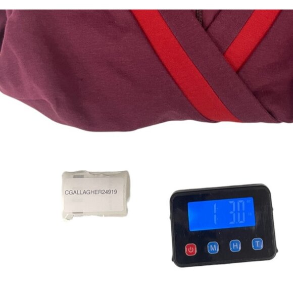 Boden Womens Knee-Length Dress UK 10 US 6 Mulled Wine Nellie Ponte V-Neck NWT - Picture 14 of 14